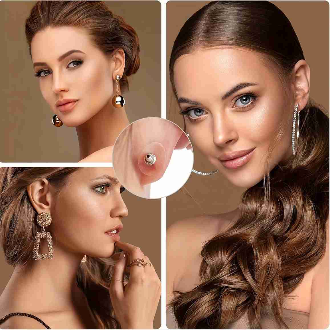 Protect Your Ear Lobes - Earring Support Patches for Pierced Ears (60 Patches) | Lobe Care™