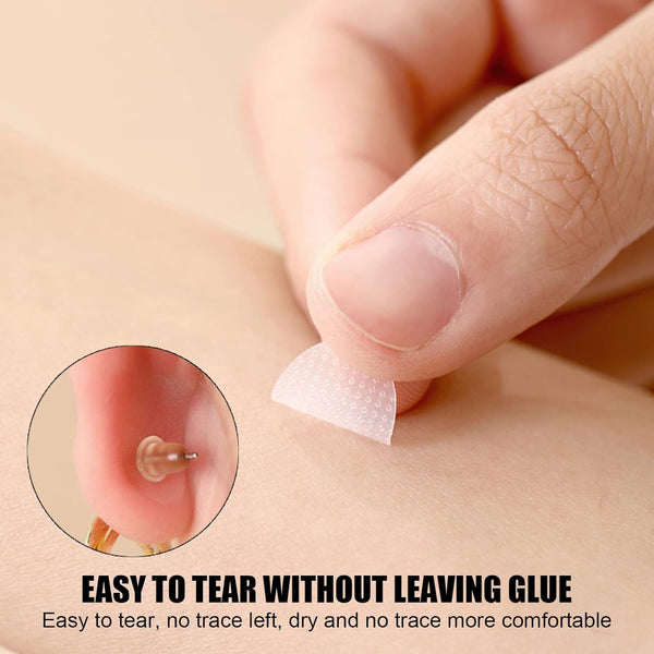 LobeCare™ (60 Patches) The ORIGINAL Ear Lobe Support Patches for Pierced Ears
