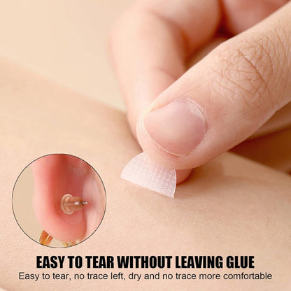 LobeCare™ (60 Patches) The ORIGINAL Ear Lobe Support Patches for Pierced Ears
