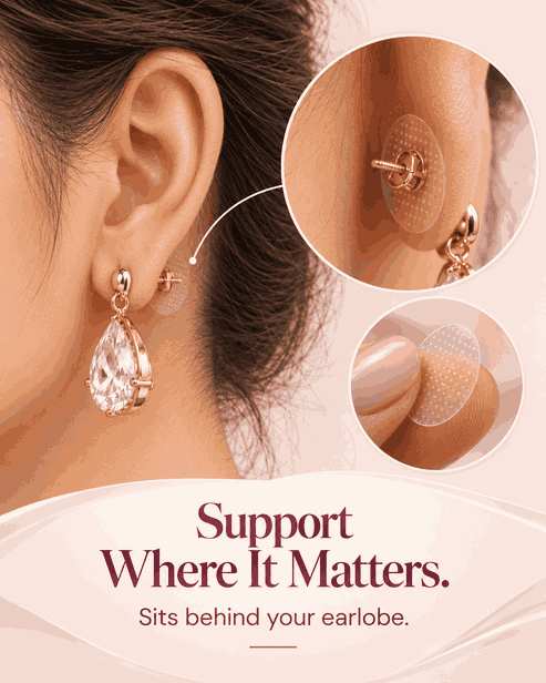 Lobe Care™ (60 Patches) - Earring Support Patches