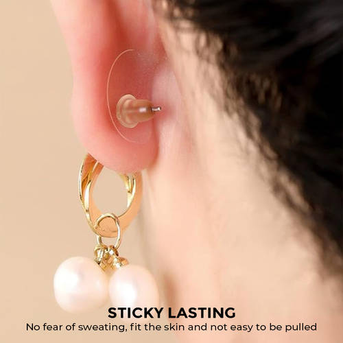 LobeCare™ (60 Patches) The ORIGINAL Ear Lobe Support Patches for Pierced Ears