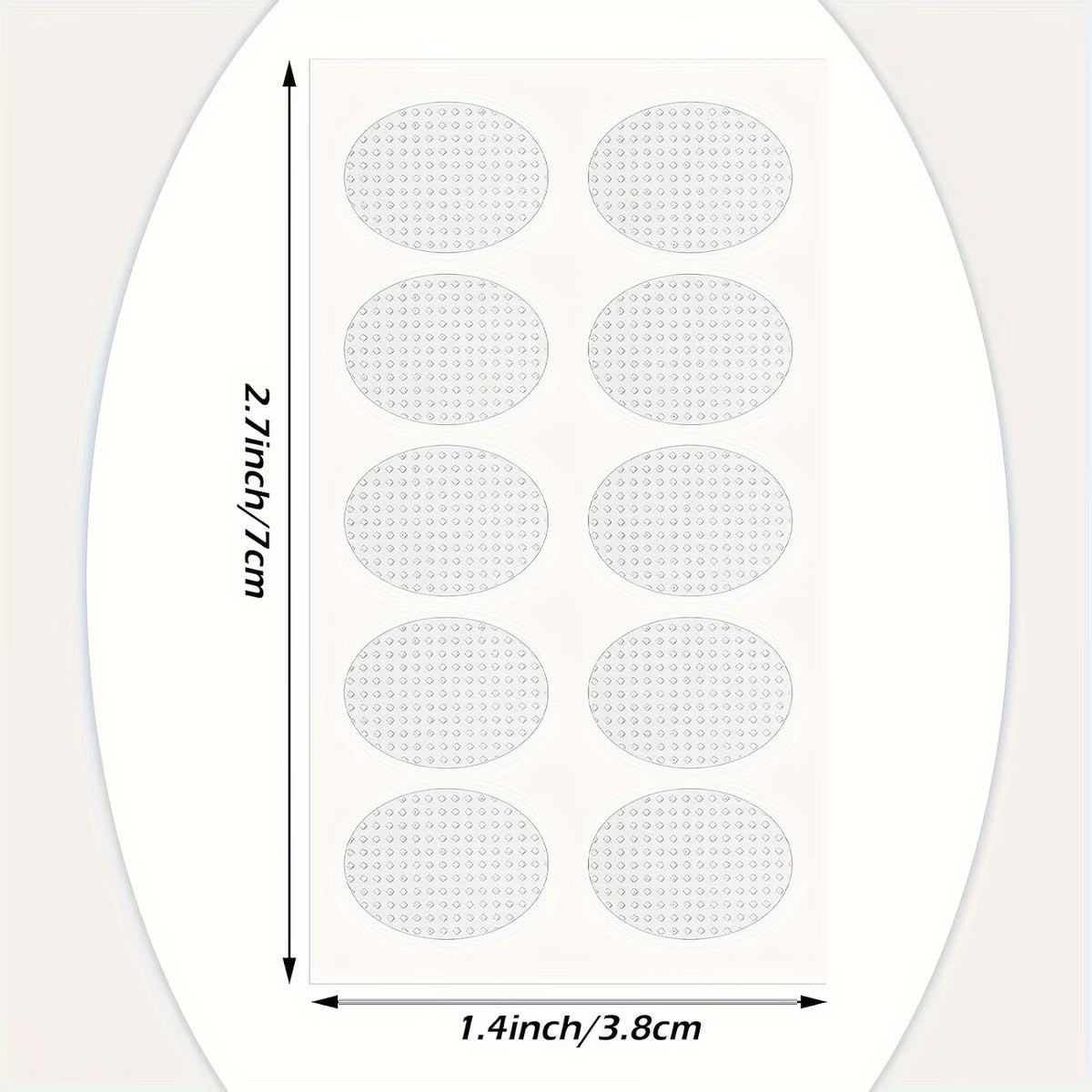 Protect Your Ear Lobes  - Earring Support Patches for Pierced Ears (60 Patches) | Lobe Care™